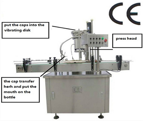 Automatic cream jars thread capping machine with Robot containers capper equipment1